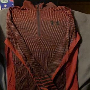 Long sleeve quarter zip heat gear